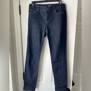 Loft Dark Wash Modern Skinny Jeans Size 4